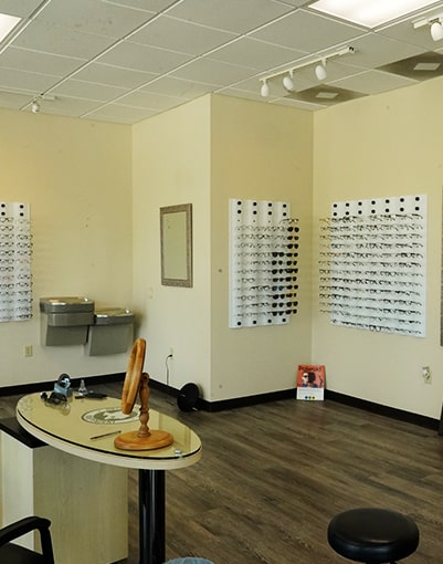 Custom lens lab at Dietz McLean Optical