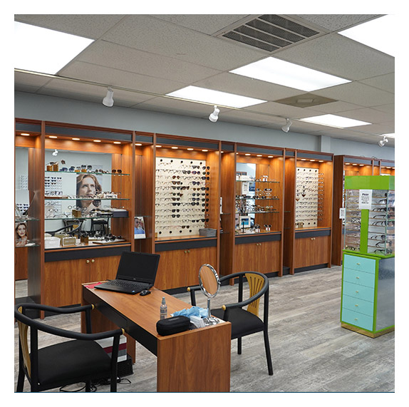 Eyeglass collection at Dietz-Mclean